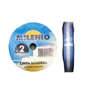 CINTA BANDERA NRO2 12MMX10MTS2101          