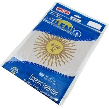 BANDERA ARGENTINA CON SOL 135X216 2357 1106          
