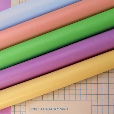 PAPEL AUTOADHESIVO MURESCO LISO PASTELES X10MTS          