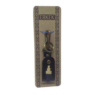 LLAVERO CUERO BORDADO ART30005 ERKEK SIMPLIFY          