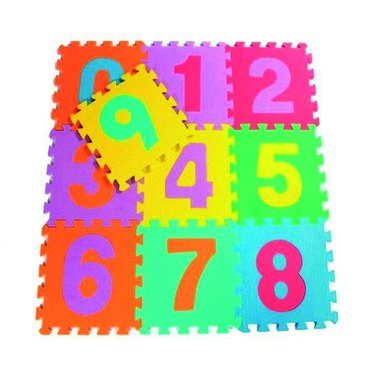 GOMA EVA ENCASTRABLE NUMEROS X10PZSFDCB102 FAYDI 407-0036          