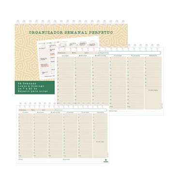 ORGANIZADOR NORPAC SEMANAL 6001 34X22 PERPETUO          