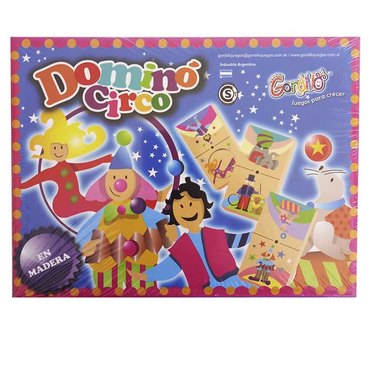 DOMINO CIRCO GORDILLO MES-DOM-5 323          