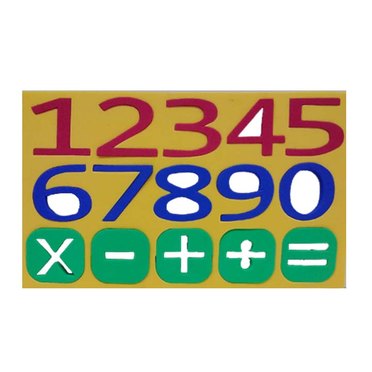 NUMEROS Y SIGNOS MAGNETICOS X15ZS 7001 SIFAP          