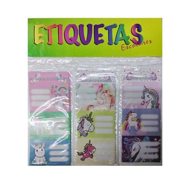 ETIQUETAS ESCOLARES EDU X90UNIDBLISTER          