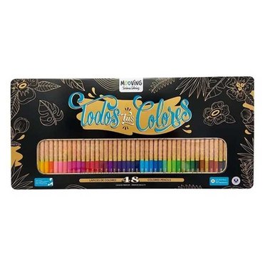 LAPICES DE COLORES X48U LATA 3011048 COLORING          