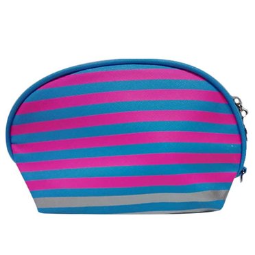 PORTACOSMETICO RAYADO 21X15CM EA35-13-18 ENCA 378834          