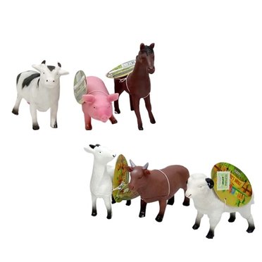 ANIMALES GRANJA CHICOS D2411/6 FAYDI 525-0017          