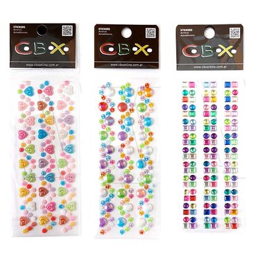 STICKERS ACRILICOS CBX L1121 65*17 65X17CM          