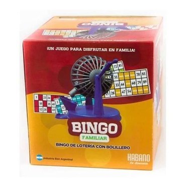 JUEGO DE LOTERIA C/BOLILLERO HABANO ART1003          
