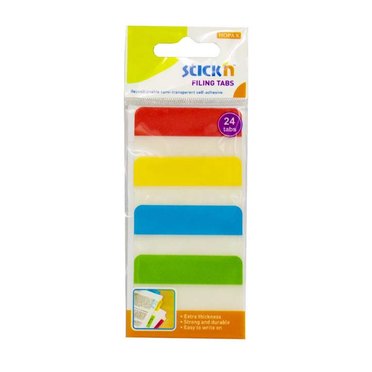 SEÑALADOR PAGINA STICKN 4COL21608 PESTAÑAS NOT21608          