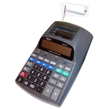 CALCULADORA CON ROLLO EXAKTUS ER-100 12DIGDI-MAS          