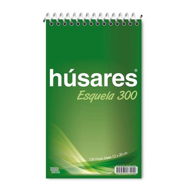 BLOCK CON ESPIRAL HUSARES ESQUELA 300 6201/6202/6203          