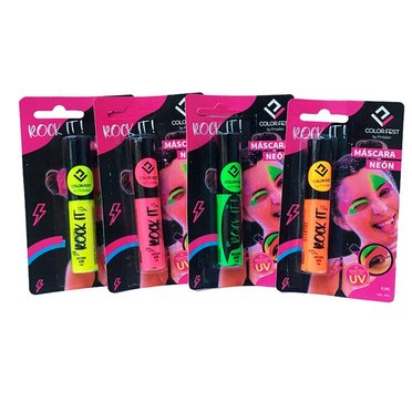 MASCARA NEON PESTAÑAS ROCK IT 6ML PINTAFAN 0740-0001/2          