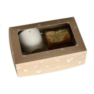 CAJA IMPRESA ART 502 17,7X26X8,7 CORAZONES (KRAFT)          
