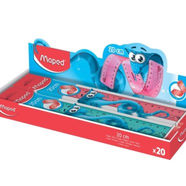 REGLA MAPED FLEXIBLE 20CM 278910 TWISTN PULSE          