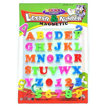 LETRAS Y NUMEROS MAGNETICOS FD8368 FAYDI 27X37 413-0046          