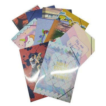 CARPETA 3 SOLAPAS CON ELASTICO THE PEL FANTASIA 5150          