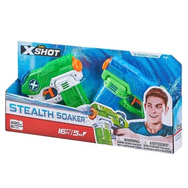 X-SHOT ZURU STEALTH SOAKER 5640 2 X 15CM 01227          