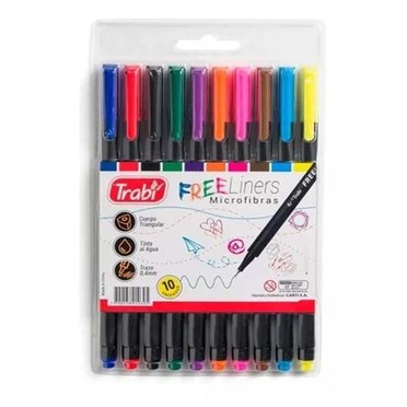 MICROFIBRA FREE LINERS 4MMTRABI X10UNID 1030          