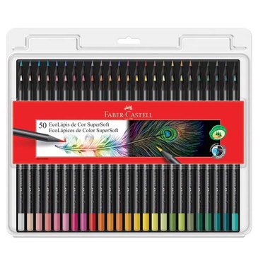 LAPICES COLOR FABER SUPERSOFT 50U120750SOFT 210750 ESTUCHE          