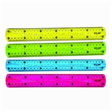 REGLA FLEXIBLE UTIL UNO 30CM SF30-PVC H30-11PVC          