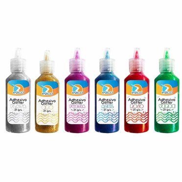 ADHESIVO GLITTER EZCO X 21GRS407007          