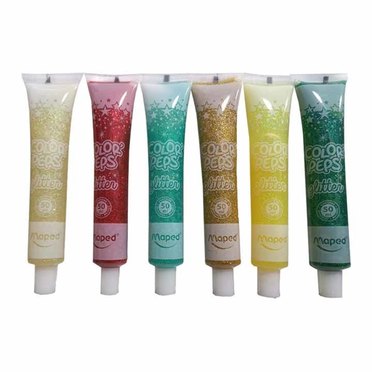 ADHESIVO GLITTER/FLUO MAPED 50GRSTUBO          