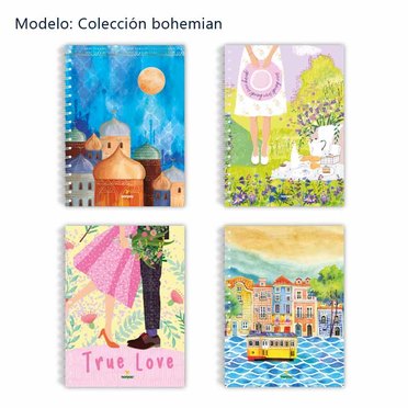 CUADERNO A5 TAPA DURA NORPAC 90HJS          