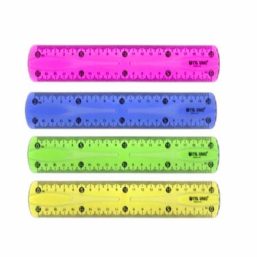 REGLA FLEXIBLE UTIL UNO 20CM SF20-PVC H20-11PVC          