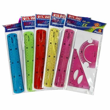 SET GEOMETRICO FLEXIBLE UTIL UNO X3PZS SF3P-PVC          