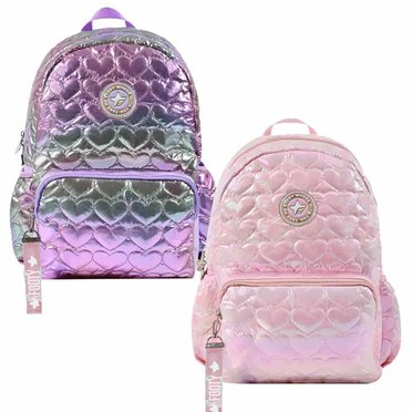 MOCHILA PUFFY METALIZADA 16