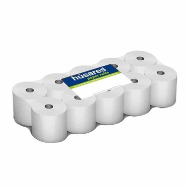 PAPEL REGISTRADORA 37X50 X10UNIDHUSARES 1137          