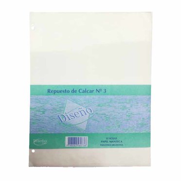 REPUESTO CALCAR T/C DISEÑO MANTECA 8HJS COD420          