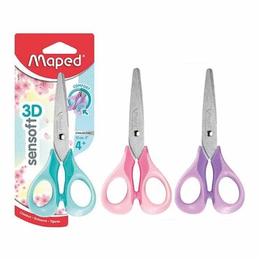 TIJERA MAPED SENSOFT 13CM 484213 PASTEL          