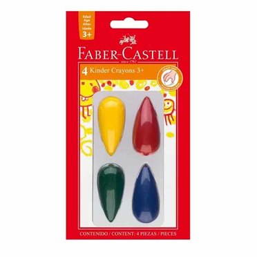 KINDER CRAYONES GOTA FABER X4UNID240405 121712          