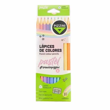 LAPICES COLOR PIZZINI PASTEL X10UNIDLML1710P          