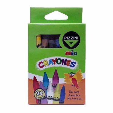LAPICES DE CERA PIZZINI X24UNIDART9324          