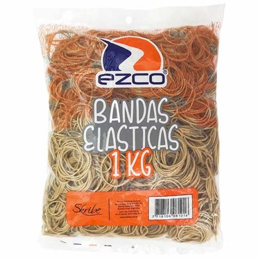 BANDA ELASTICA EZCO 1000GRSBOLSA 608101          
