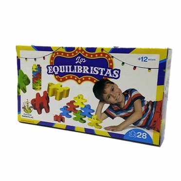 LOS EQUILIBRISTAS CAJA 28PZSART0282 IRV TOYS          