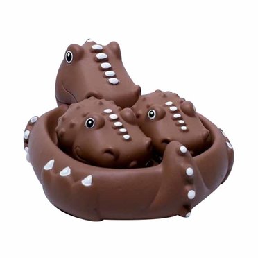 CHIFLE COCODRILO CON CRIAS ART5840 CHANCHY TOYS          