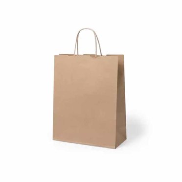 BOLSA PAPEL NATURAL KP-2 16X24CM          