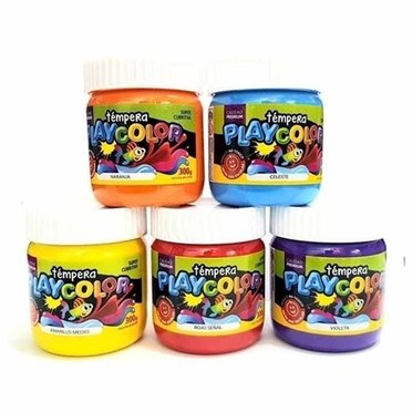 TEMPERA PLAYCOLOR POTE 250GRS          
