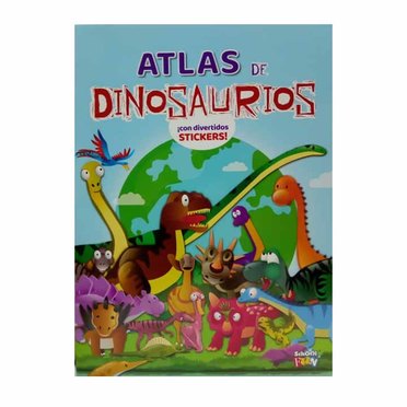 LIBRO ATLAS DE DINOSAURIOS SCHOOL FUN LIST-193          