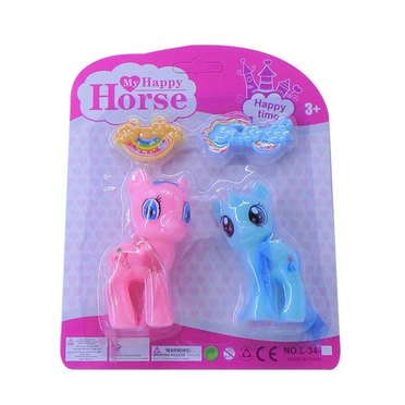 PONY CON HEBILLAS L-34-8 BLISTER FAYDI 211-0063          