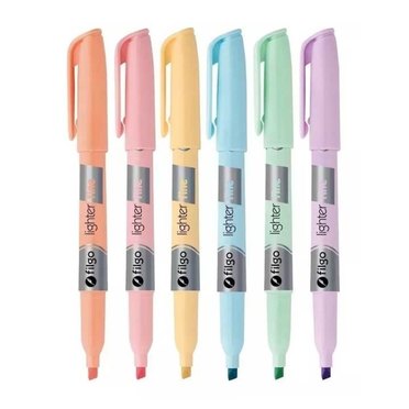 RESALTADOR FILGO PASTEL CUERPO REDONDO 13MM          