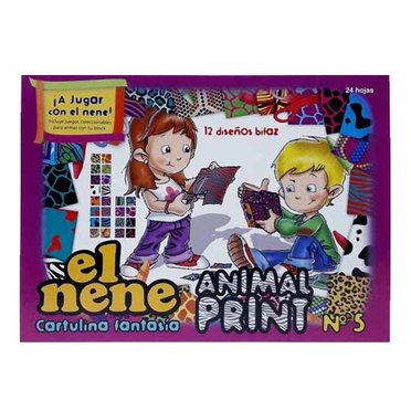 BLOCK FANTASIA ANIMAL PRINT EL NENE NRO5 24HJS210281          