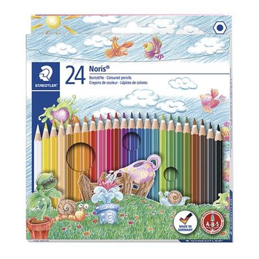 LAPICES COLOR STAEDTLER LARGO X24U+SAC 143C24LZ COLSTX24S          