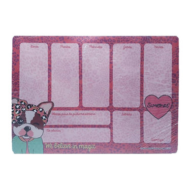 PLANNER SEMANAL 17X24CM60HJSMOOVING          