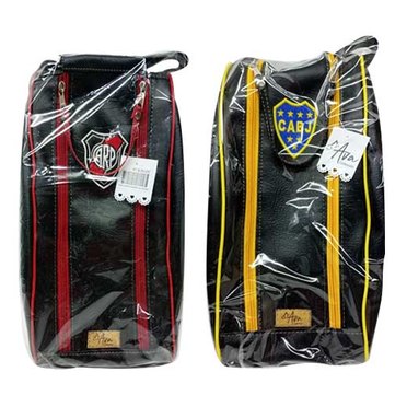 BOLSO MATERO BORDADO 2025 CON YERBERA RIVER/BOCA AVA COLECCION          